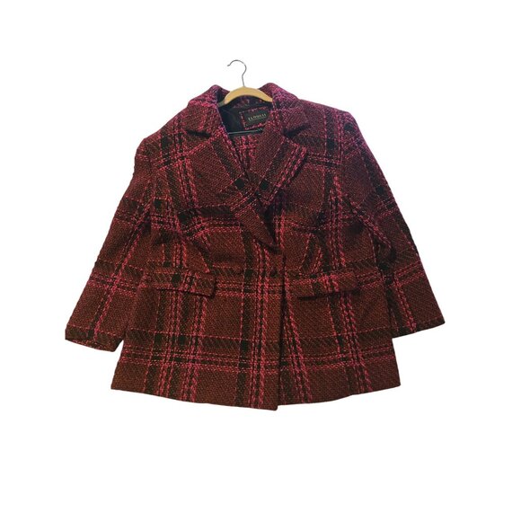 ELOQUII Women's Plus Size 16 Bold Tweed Blazer / Skirt Suit Set - Picture 2 of 6